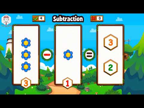 Learn Counting for Kids With Fun Subtraction Quiz