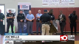 ‘I’ve put too many young people in body bags’: First responders warn Dougherty students about dan...