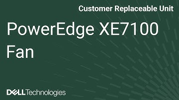 Dell  PowerEdge XE7100: Remove/Install Sled Fan