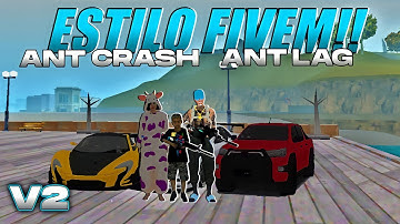 SAIU!! MINHA DATA (V2) ESTILO FIVEM! ANT CRASH E ANT LAG!! SEM BUG DE RENDER!! +FPS -P/ SAMP ANDROID