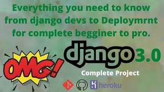 Static Folder and Improving Website Look-Learn Django 3.0  by building and deploying project-part 6