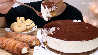 티라미수 케이크를 왕창 먹고 싶은 그런 날🤩 Tiramisu Cake MUKBANG