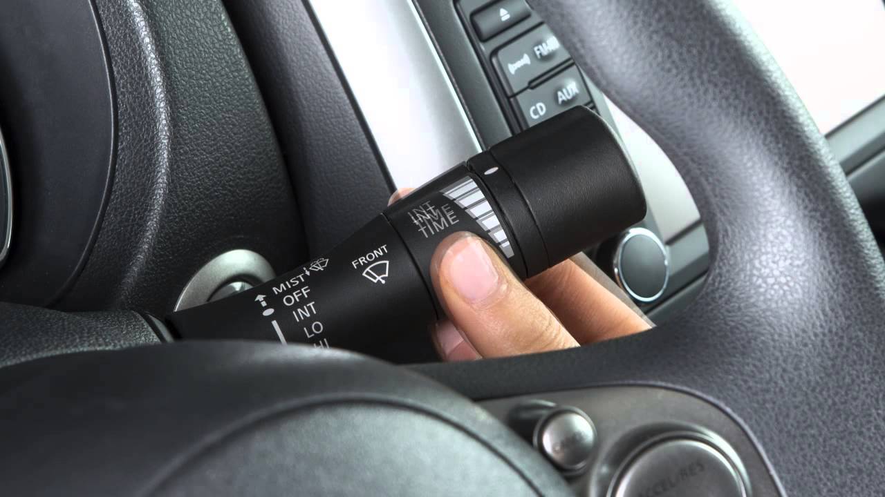 2014 NISSAN Versa Sedan Windshield Wiper and Washer Controls YouTube