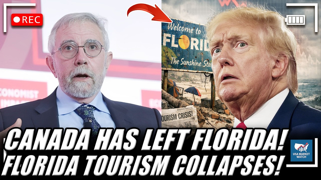 HISTORIC TOURISM COLLAPSE: Florida Leaders Admit CANADA Walked Away — $58B, 310,000 Jobs