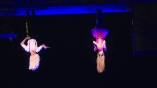 The upside down act -Chimelong International Circus-China,Zhuhai