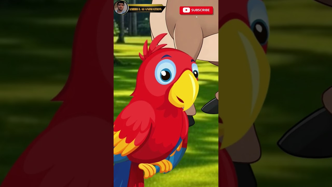 টিয়াপাখি গল্পের কার্টুন। বাংলা নতুন 2026 গল্প। Moral bangla Golpo / 