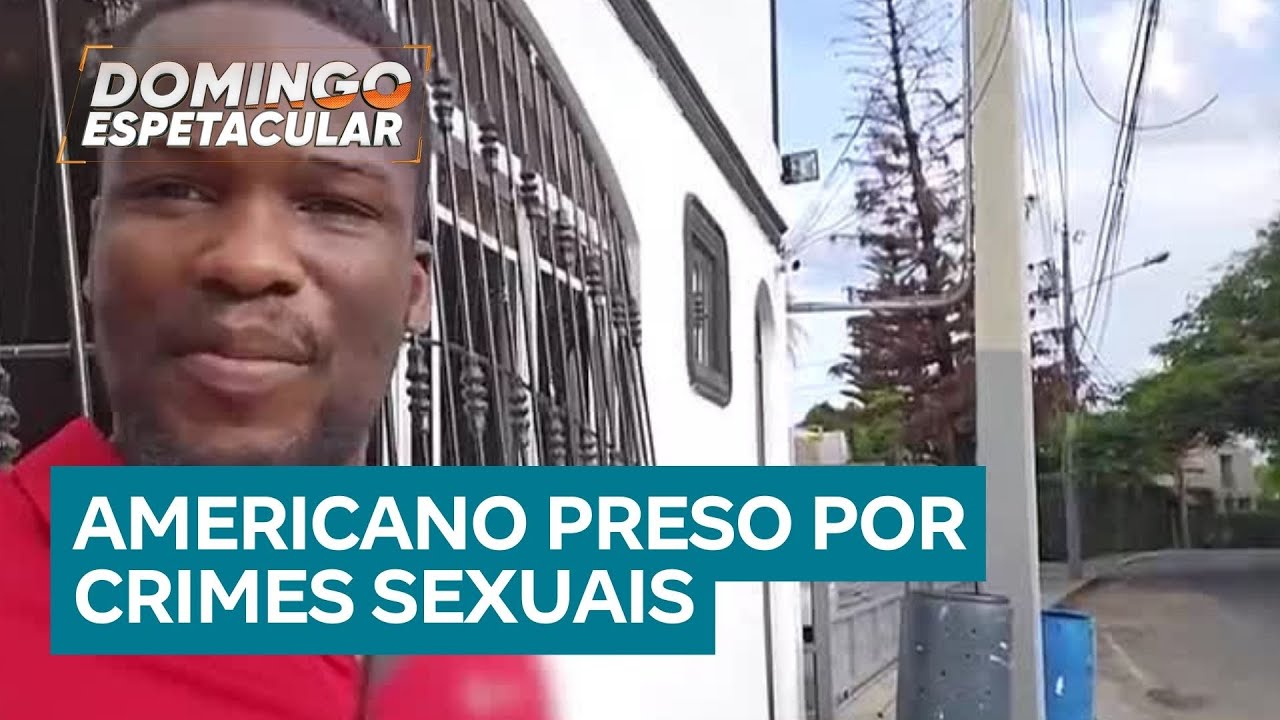 Turista americano é preso por crimes sexuais após denúncia de motorista de aplicativo