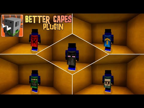 VeoZax SMP's Better Capes plugin for Minecraft PE and CRAFTSMAN 0.14.x and 0.15.10 [PUBLIC]