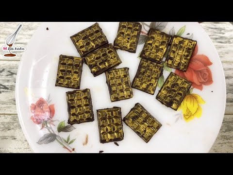 How to Make Liquid Gold Bar Chocolate ! Deco Items Ideas l