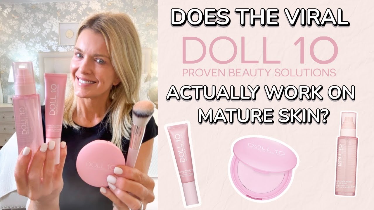 Do the Viral Doll 10 Clean Makeup Products ACTUALLY Work for Mature Skin?