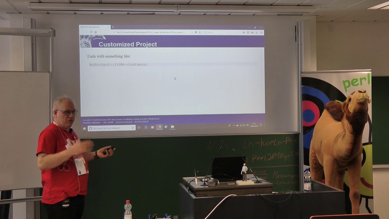 Locale::TextDomain::OO aber einige Module benutzen Locale::Maketext - Steffen Winkler