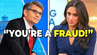 George Stephanopoulos Humiliates Meghan Markle LIVE On GMA After Heated Exchange