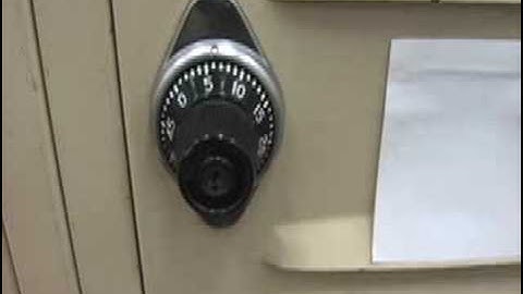 How to Open a P.E. Locker