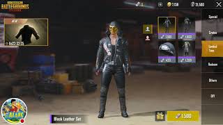 PUBG MOBILE Black Leather Set - Runners Beanie - Desert Survival Set - Runner's Set screenshot 2