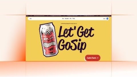 Website Template Design Reveal: scroll, hover, engage