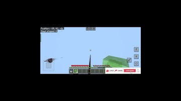 Slime Block and Water bucket clutch PE #minecraft #gaming #games #mlg