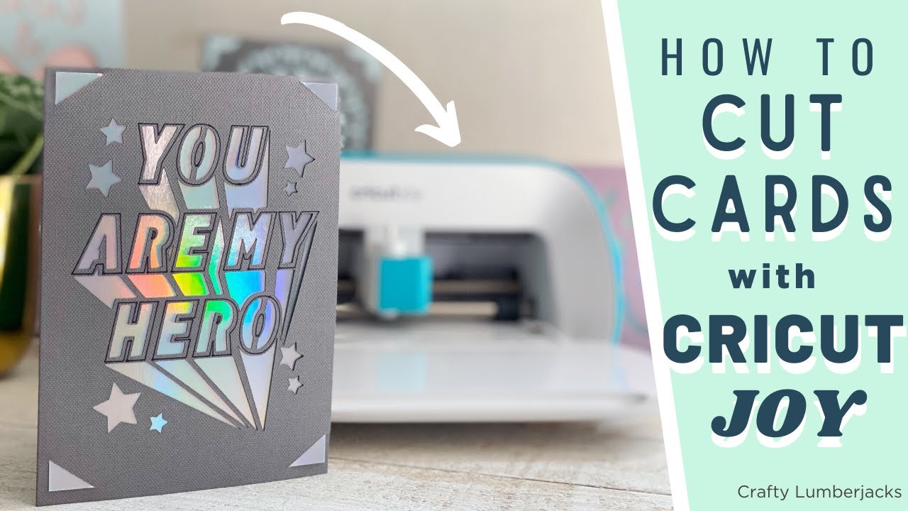 Make DIY Thank You Cards With Cricut Joy – Crafty Lumberjacks