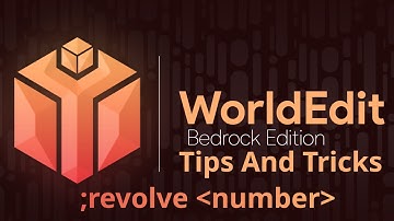 worldedit revolve - WeB tips and tricks