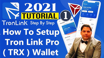 How To Setup Tron Wallet Link Pro | How To Get A Tron Wallet | TRX