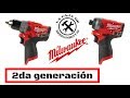 M12 2da Generación MILWAUKEE, Taladro y atornillador