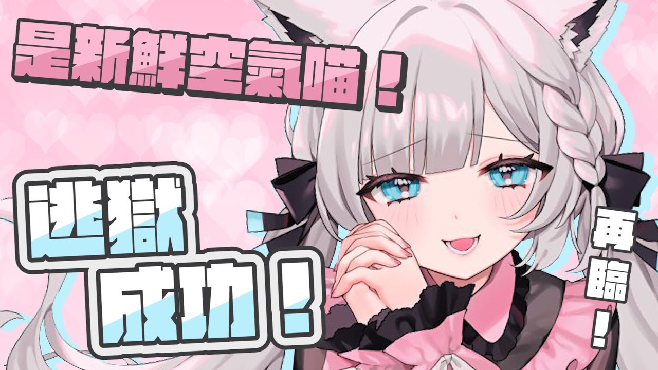 【＃ホワブリちゃん】成功逃獄的白色噗哩喵｜【hololive / 白上吹雪】