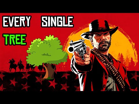 Counting every single tree in Red Dead Redemption 2