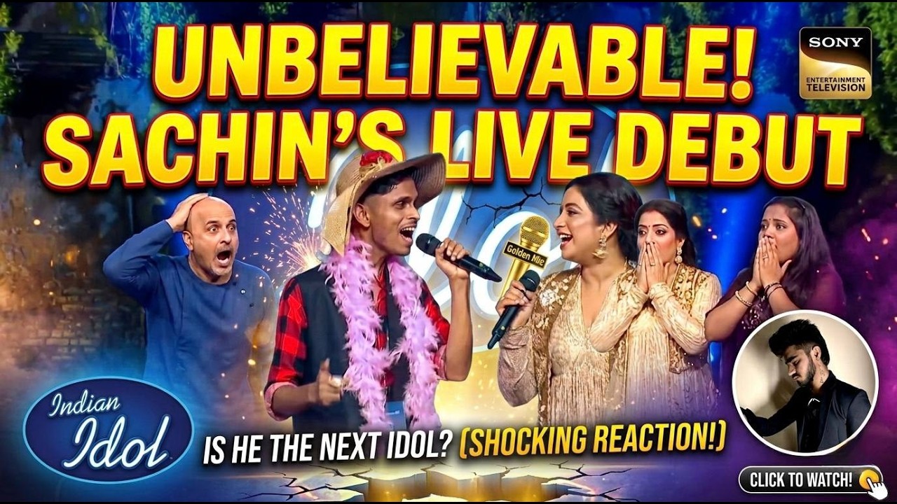 Indian Idol Contestant Sachin Sonwani LIVE Unplugged!