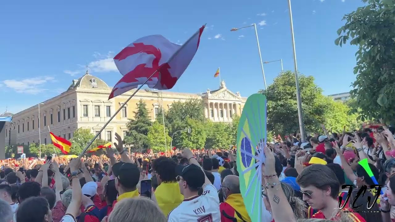 Final del Mundial y celebración en Madrid