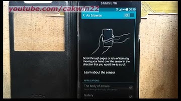 Samsung Galaxy S5 : How to turn on off air browse (Android Phone)