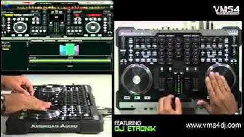 AMERICAN AUDIO VMS4 CONTROL bX