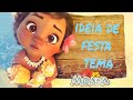 Ideias para aniversário no (tema Moana)