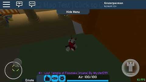 Flood Escape 2 (Map Test) - Lost Temple of Floodaea [Insane] (with friends)