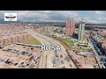 VOLANDO EN DRONE 4K -BOGOTA - AVENIDA GUAYACANES N° 3-  COLOMBIA