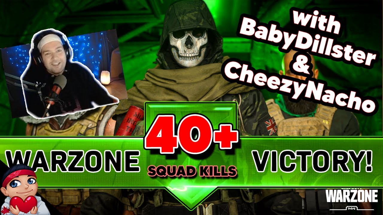 40+ KILL WITH BABYDILLSTER AND CHEEZYNACHO! (Modern Warfare Warzone Battle Royale)