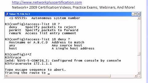 CCNA 5-Minute Practice Exam #5:  Mixed Topics