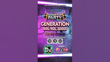 (Promo) Videomix/Megamix 80s,90s,2000s Generation Non*Stop Party By Blacklist 35 (Estreno 13/09/24)