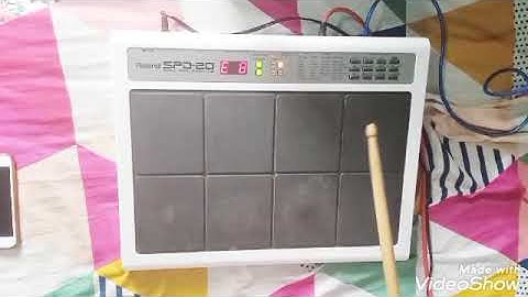 Dufli patch on Roland SPD 20 Octapad || Devanand Priyadarshi