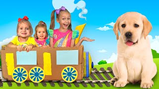 Cancao do Trem Cancao Infantil Musica para criancas de Maya e Mary