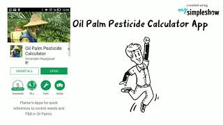 Oil Palm Pesticides Calculator App Upgraded Features. screenshot 5