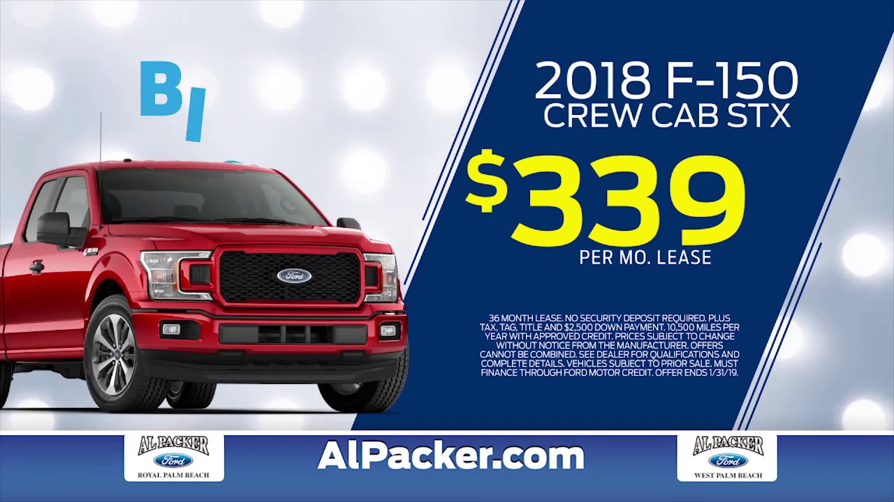 Al Packer Ford's First Big Sale Of The Year!