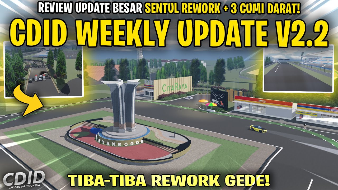 REVIEW MAP SENTUL REWORK BESAR CDID UPDATE V2.2 ! MOBIL LIMITED DIESEL TUNED BARU - CDID V2.2 Roblox