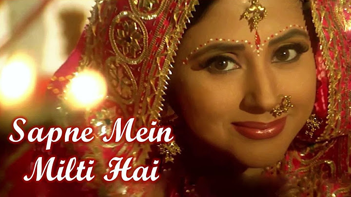 Sapne Mein Milti Hai | 4K Video | Urmila M | J D Chakravarthy | Manoj B | Shefali  S | 🎧 HD Audio |