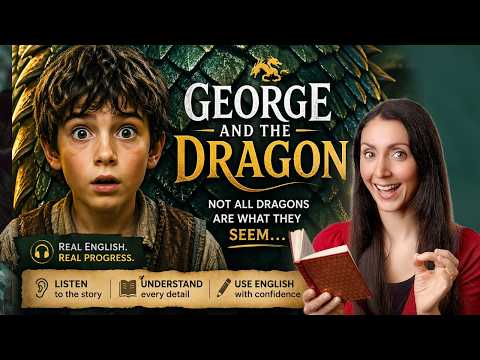 🐉 George and the Dragon | Learn British English Through Story