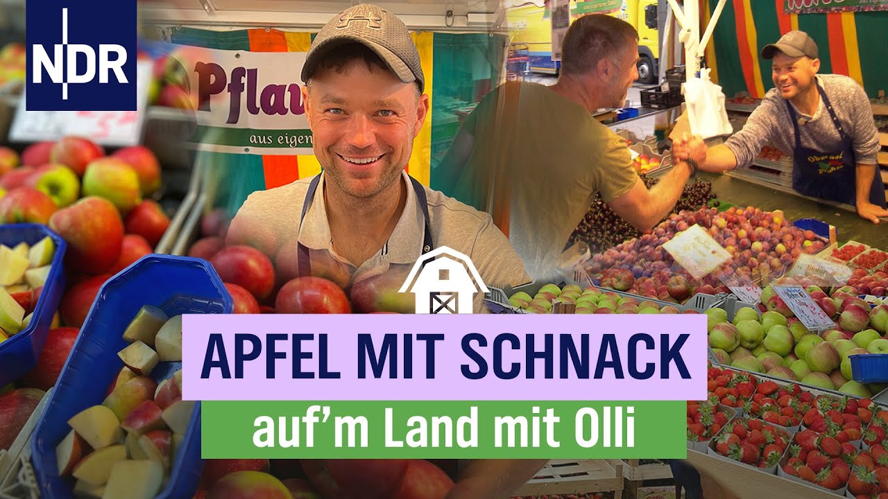 Ollis wichtigste Einnahmequelle ist der Wochenmarkt | Folge 4 | NDR auf'm Land mit Olli