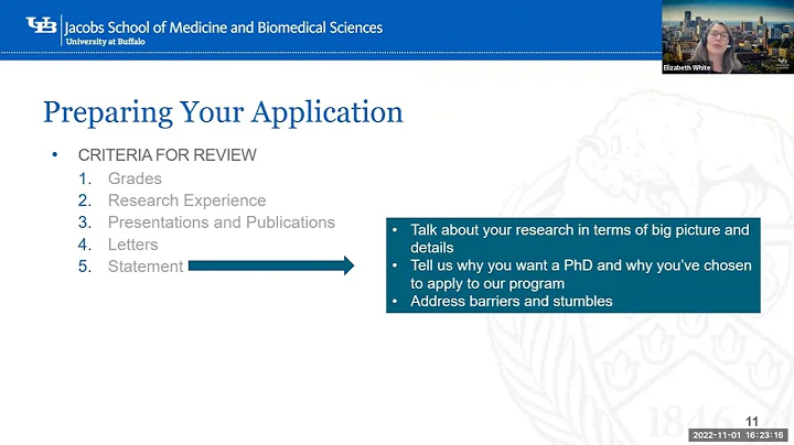 Application Webinar: PhD Program in Biomedical Sciences