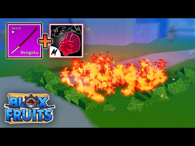 combo de dark com rengoku blox fruits｜Pesquisa do TikTok