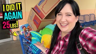 I HAD TO FILL MY CART WITH MY FAVORITE ITEMS! 25lb Haul  #goodwill #outlet #thrifting #resale