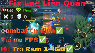 HƯỚNG DẪN CÀI FIX LAG LIÊN QUÂN MỚI NHẤT SIÊU MƯỢT ỔN ĐỊNH FPS CHO CÁC DÒNG MÁY YẾU