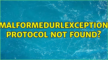 MalformedURLException protocol not found?