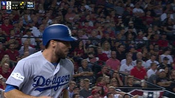 LAD@ARI Gm3: Bellinger plates Taylor on an RBI groundout
